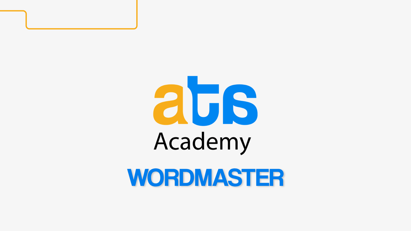 Treinamento – Wordmaster